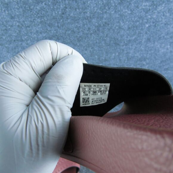 adidas Youth Girls Slide‎ Shoes Size 6 Medium Pink Synthetic Slip On - Picture 7 of 10